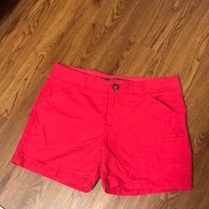 Pink hiking shorts